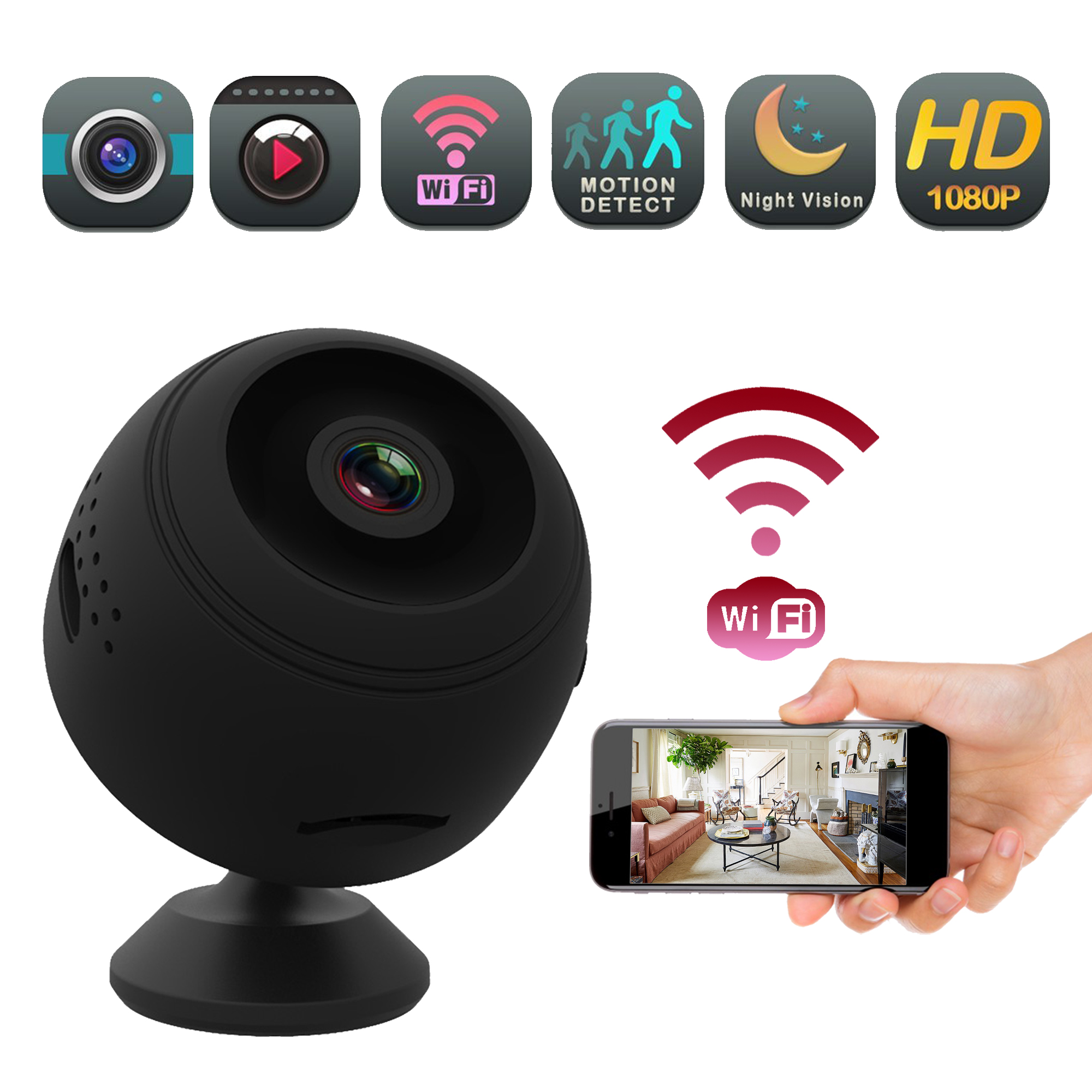 Enji EyeBall Wifi Camera | Enji Prime | Best Quality Product